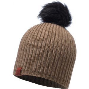 Шапка Buff Knitted Hat Adalwolf Brown Taupe